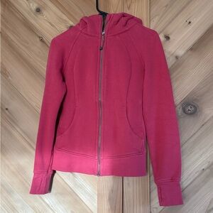 Pink Lululemon scuba jacket